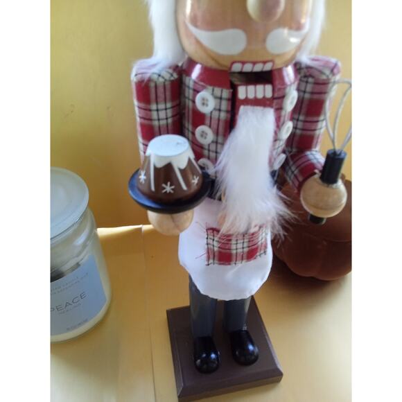 North Pole Trading Co 14" Baker Christmas Nutcracker - Picture 3 of 8